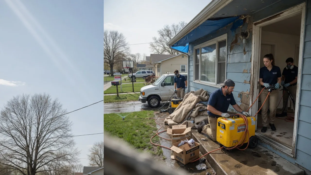 Basement Flood Cleanup in Steele, ND near me